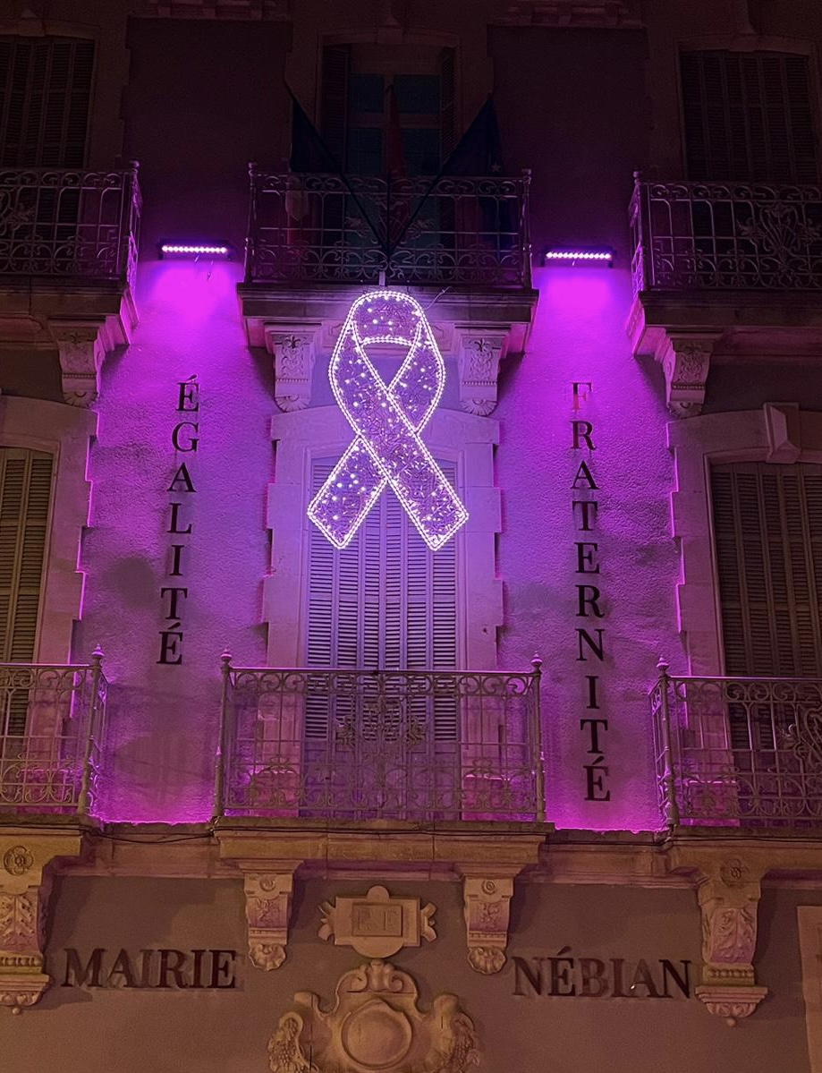 MAIRIE NÉBIAN OCTOBRE ROSE